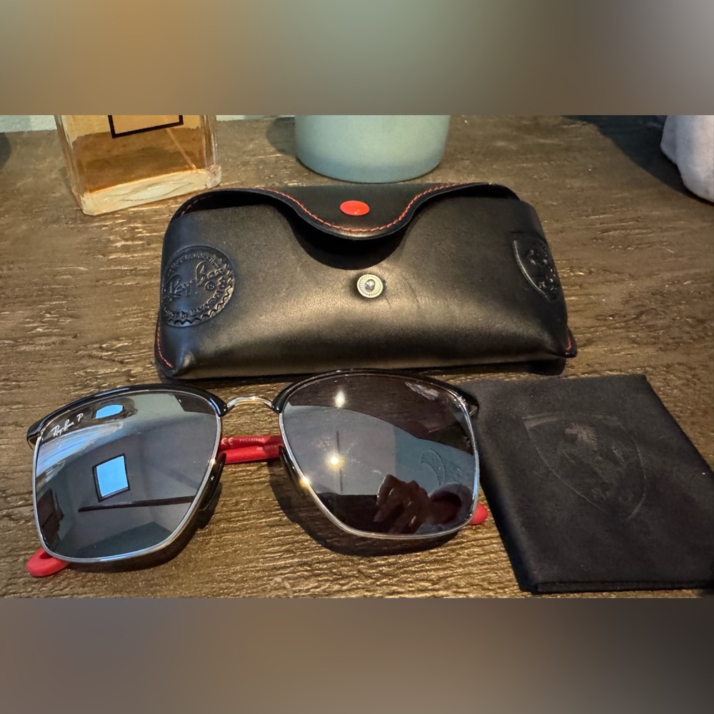 New Ray-Ban Ferrari polarized sunglasses